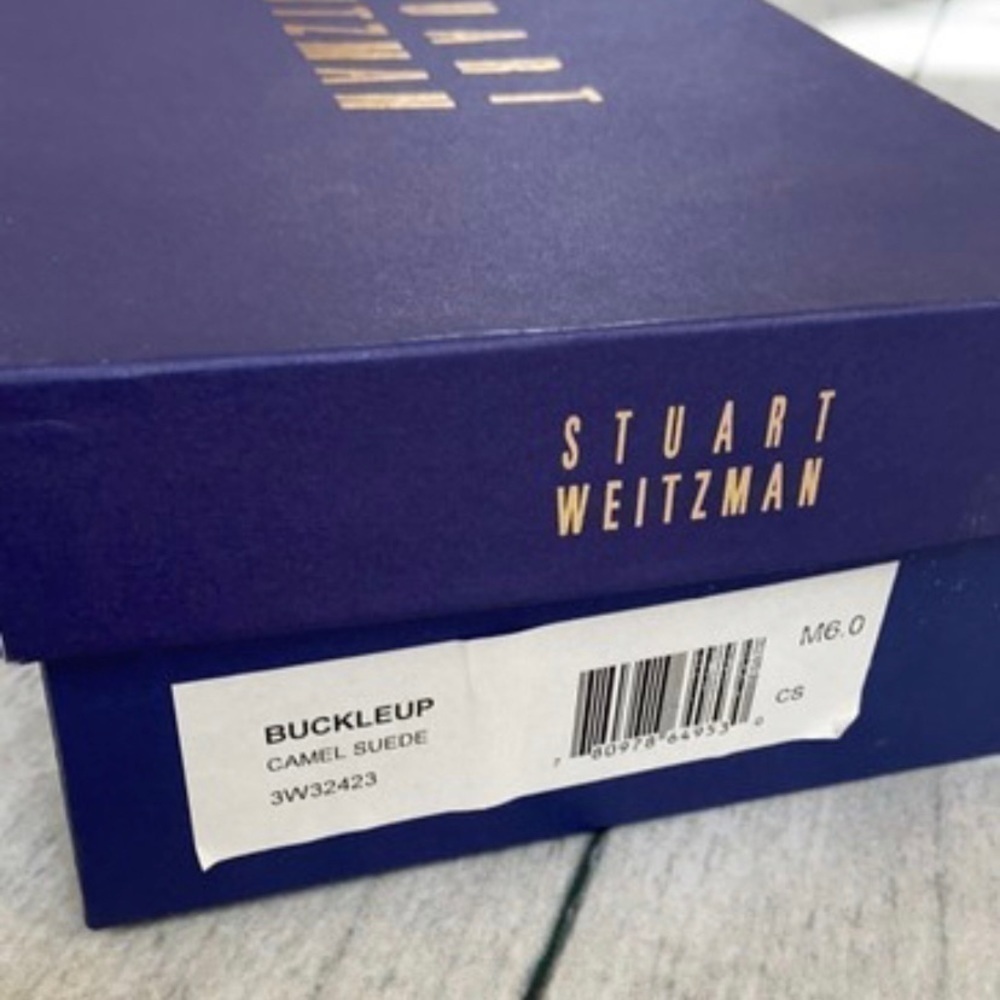 Stuart Weitzman *RARE* NIB caramel suede buckle pumps *shop@iamwarrior - Picture 11 of 12